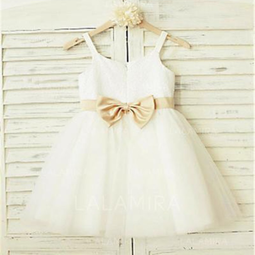 Girls flower girl dress